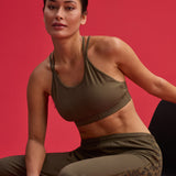 Double Cross Back Bra