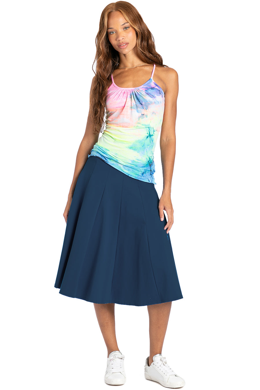 Fit 'N Flare Knee Skirt – Hard Tail Forever
