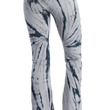 Heather Gray/Spiral Black