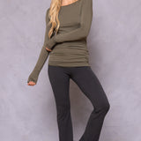 Rolldown Bootleg Flare Pant