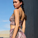 Low Back V-Neck Midi Bra