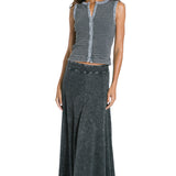 Princess Panel Maxi Skirt