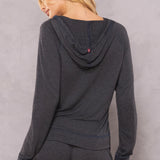 Butter Terry Zip-Up Slouchy Hoodie