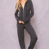 Butter Terry Zip-Up Slouchy Hoodie