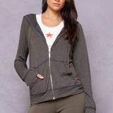 Butter Terry Zip-Up Slouchy Hoodie