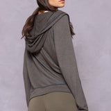 Butter Terry Zip-Up Slouchy Hoodie