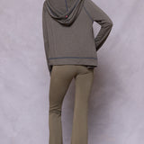 Butter Terry Zip-Up Slouchy Hoodie