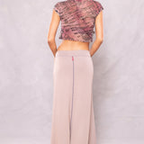 Butter Terry Slouchy A-Line Maxi Skirt