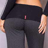 Butter Terry Rolldown Bootleg Flare Sweatpant