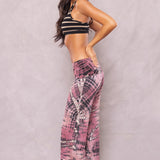 Butter Terry Rolldown Bootleg Flare Sweatpant