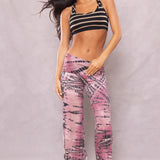 Butter Terry Rolldown Bootleg Flare Sweatpant