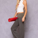 Butter Terry Rolldown Bootleg Flare Sweatpant