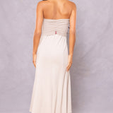 Butter Terry Ruched Flare Skirt