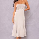 Butter Terry Ruched Flare Skirt