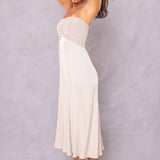 Butter Terry Ruched Flare Skirt