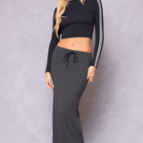 Butter Terry Shirttail Maxi Skirt