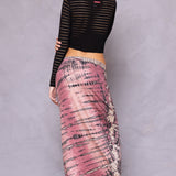 Butter Terry Shirttail Maxi Skirt