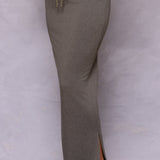 Butter Terry Shirttail Maxi Skirt