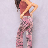 Cap Sleeve Long Mesh Tee