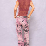 Cap Sleeve Long Mesh Tee