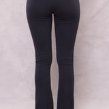 Deluxe Rolldown Flare Inset Pant