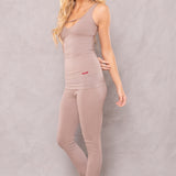 Deluxe Rolldown Flare Inset Pant