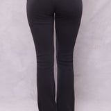 Deluxe Rolldown Slim Flare Pant
