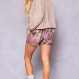 Slouchy Cargo Linen Short