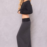 Rolldown Slouchy Cocoon Skirt