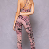 Mini Tonal Stripe Extra Long Legging