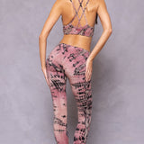 Mini Tonal Stripe Extra Long Legging