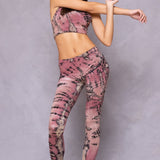 Mini Tonal Stripe Extra Long Legging