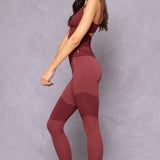 Mini Tonal Stripe Cut Out Tank