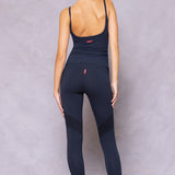 Mini Tonal Stripe High Waist Tonal Legging