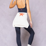 Mini Tonal Stripe High Waist Tonal Legging