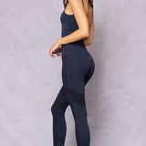 Mini Tonal Stripe High Waist Tonal Legging