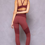 Mini Tonal Stripe Tri-Tone Legging