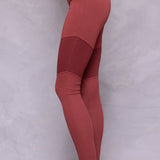 Mini Tonal Stripe Tri-Tone Legging