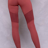 Mini Tonal Stripe Tri-Tone Legging