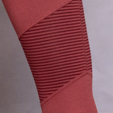 Mini Tonal Stripe Tri-Tone Legging
