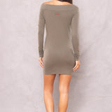 Off Shoulder Mini Dress