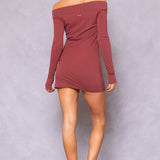 Off Shoulder Mini Dress