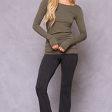 Long Skinny Tunic Tee