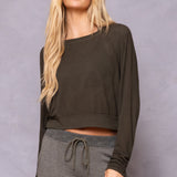 Slouchy Mesh Pullover