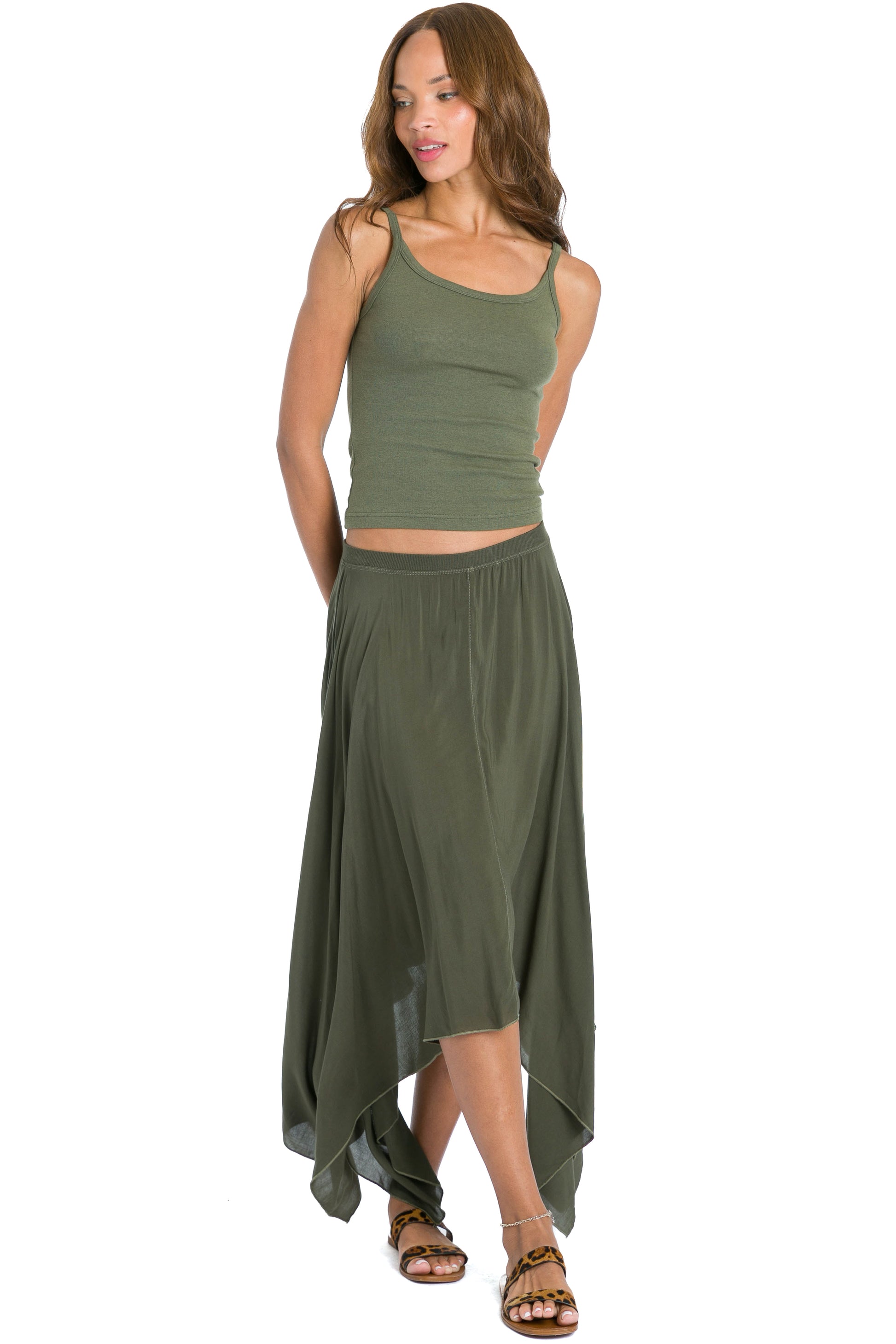 Heather Gray/Olive