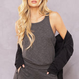 Trifecta French Terry Racer Tank Pullover