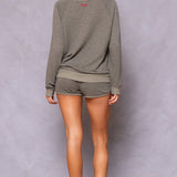 Striated Running Short