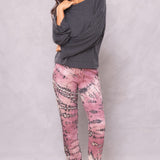 Striated Racing Stripe Fitted Jogger