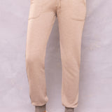 Striated Racing Stripe Fitted Jogger