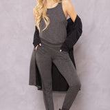 Tonal Striated Jacket